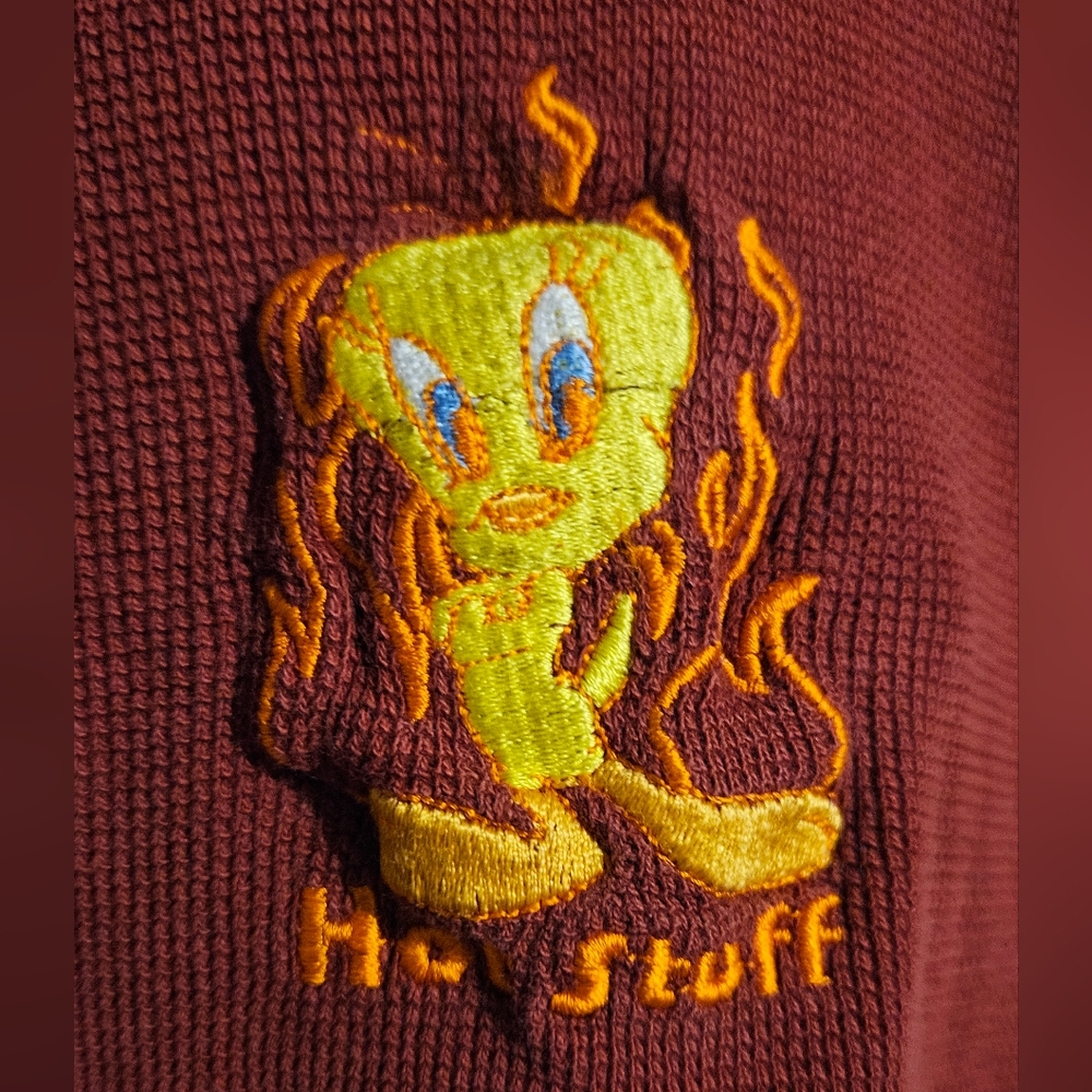 Maroon Tweety Hot Stuff Shirt
